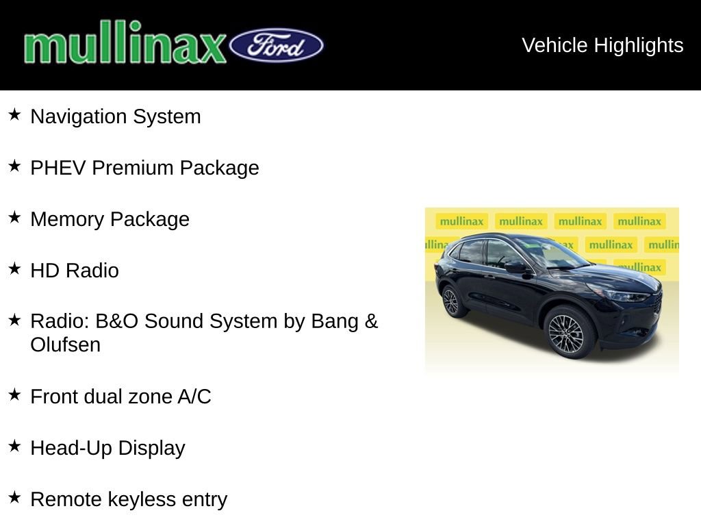 New 2025 Ford Escape Premium Package w/ PHEV Premium Package image 15