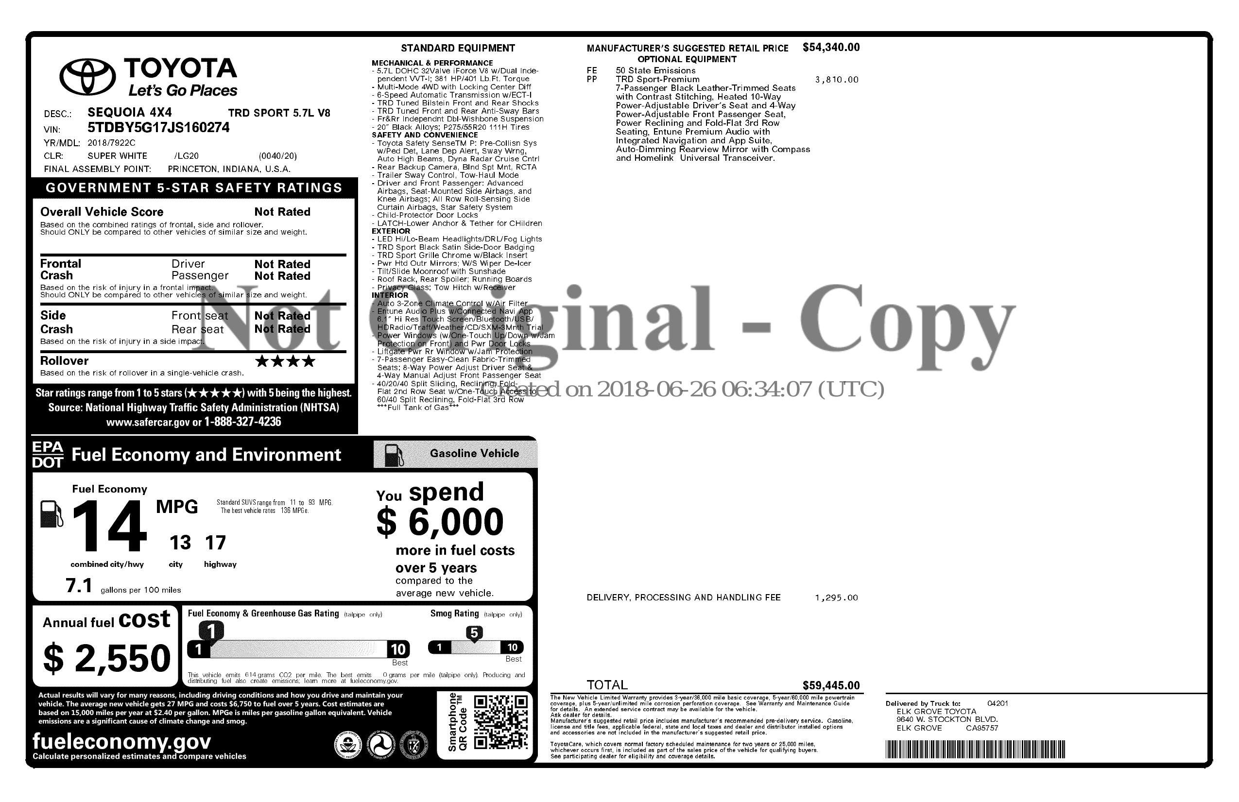 Used 2018 Toyota Sequoia TRD Sport image 37