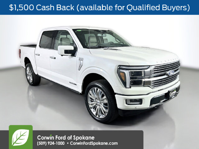 New 2026 Ford F150 Platinum w/ Equipment Group 703A Plus AWD/4WD 360° Tour