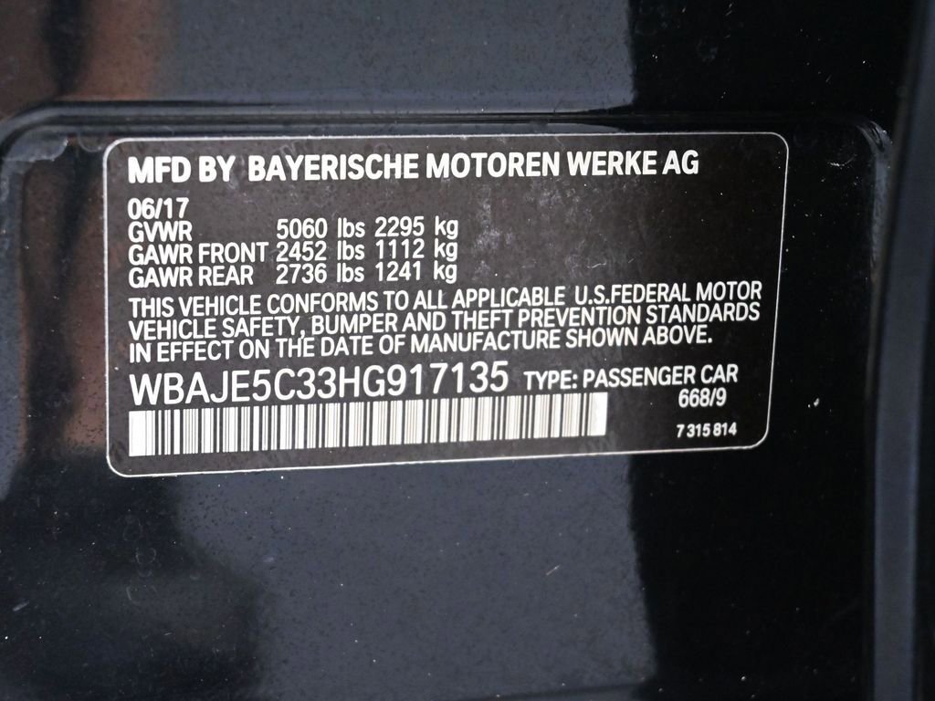 Used 2017 BMW 540i image 22