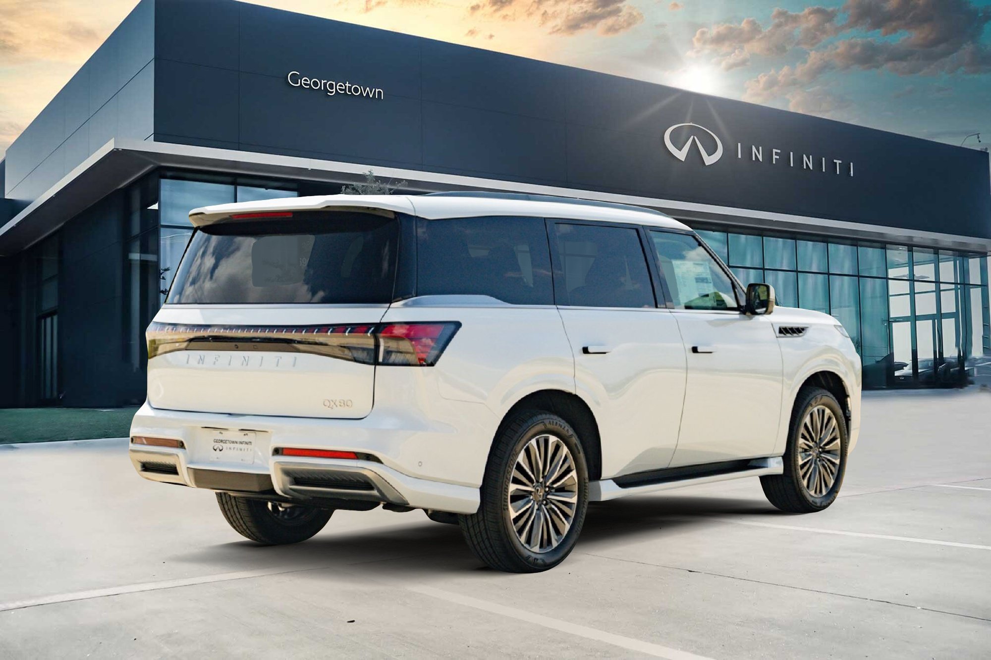 New 2027 INFINITI QX80 Luxe RWD image 5