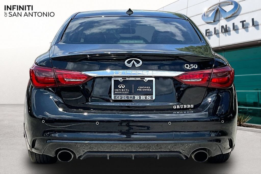 Used 2023 INFINITI Q50 Luxe w/ Cargo Package RWD image 5