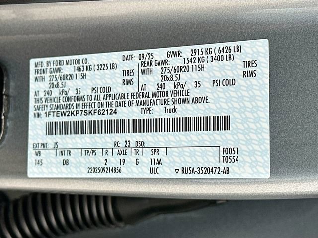 Used 2025 Ford F150 STX w/ Equipment Group 200A image 30