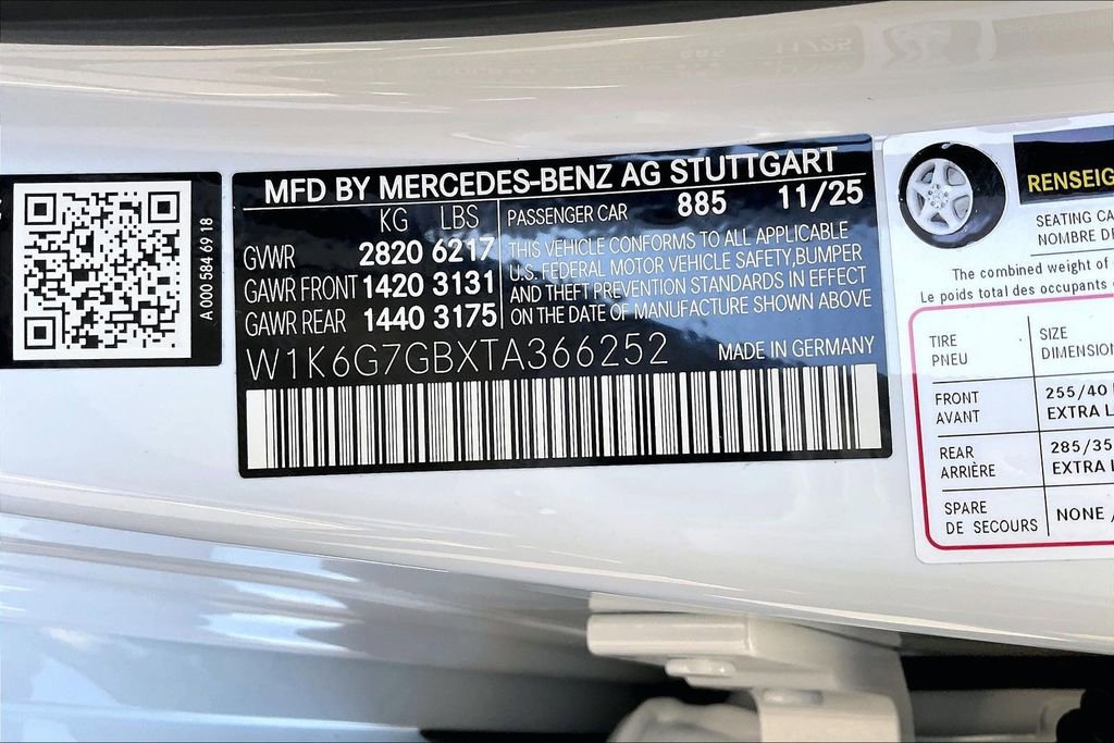 New 2026 Mercedes-Benz S 580 4MATIC Sedan image 12