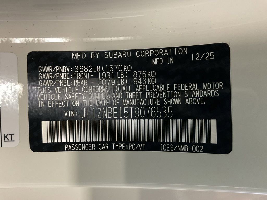 New 2026 Toyota GR86 Premium image 32