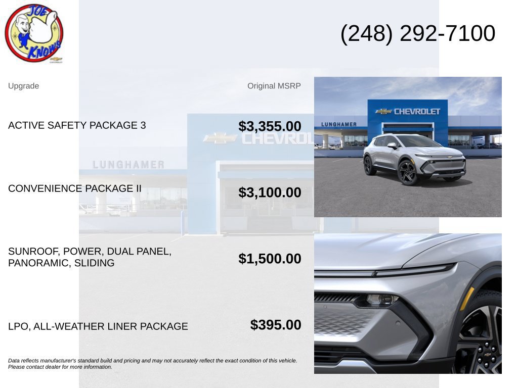 New 2026 Chevrolet Equinox EV LT w/ Active Safety Package 3 FWD image 5