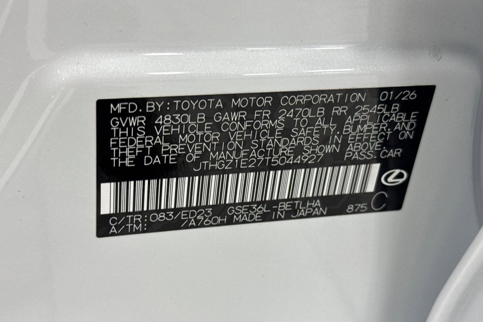 New 2026 Lexus IS 350 F Sport AWD/4WD image 20