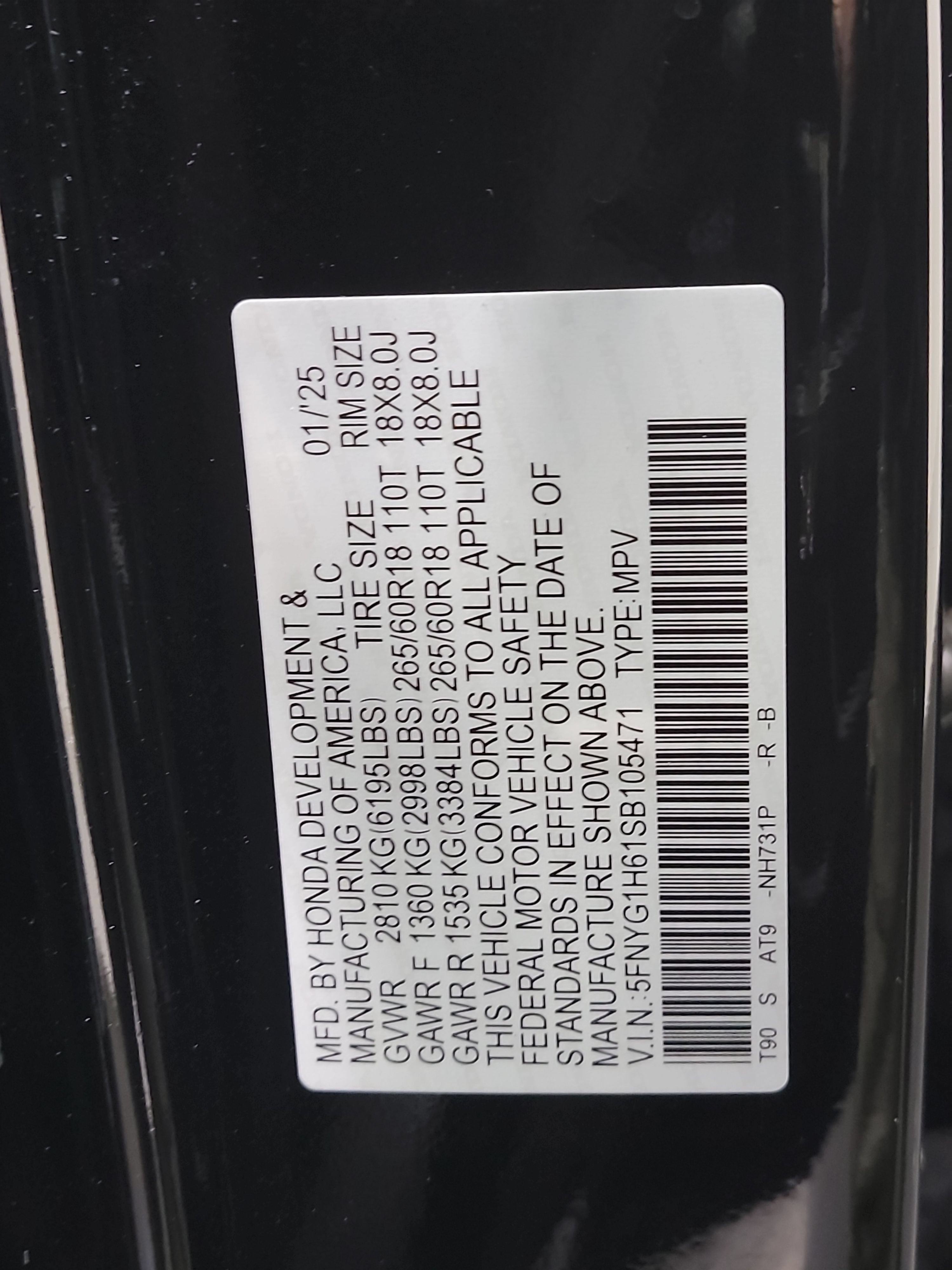 Used 2025 Honda Pilot TrailSport image 33