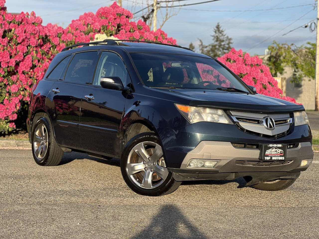 Used 2009 Acura MDX w/ Sport & Entertainment Pkgs AWD/4WD image 2