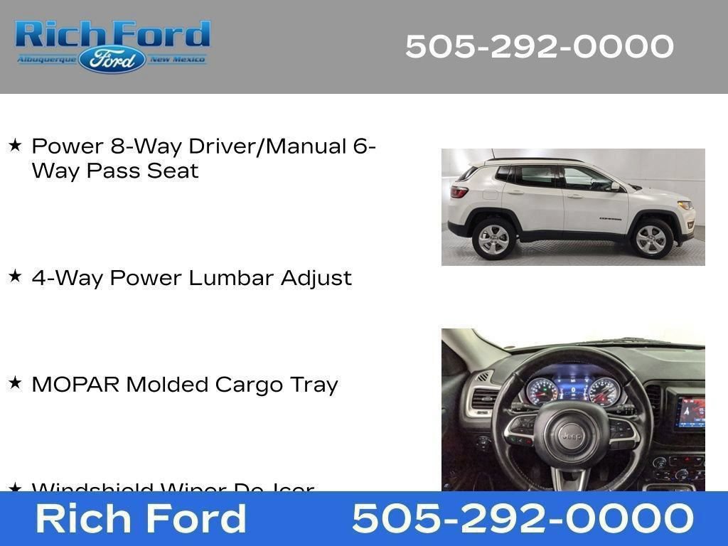 Used 2021 Jeep Compass Latitude w/ Convenience Group AWD/4WD image 37
