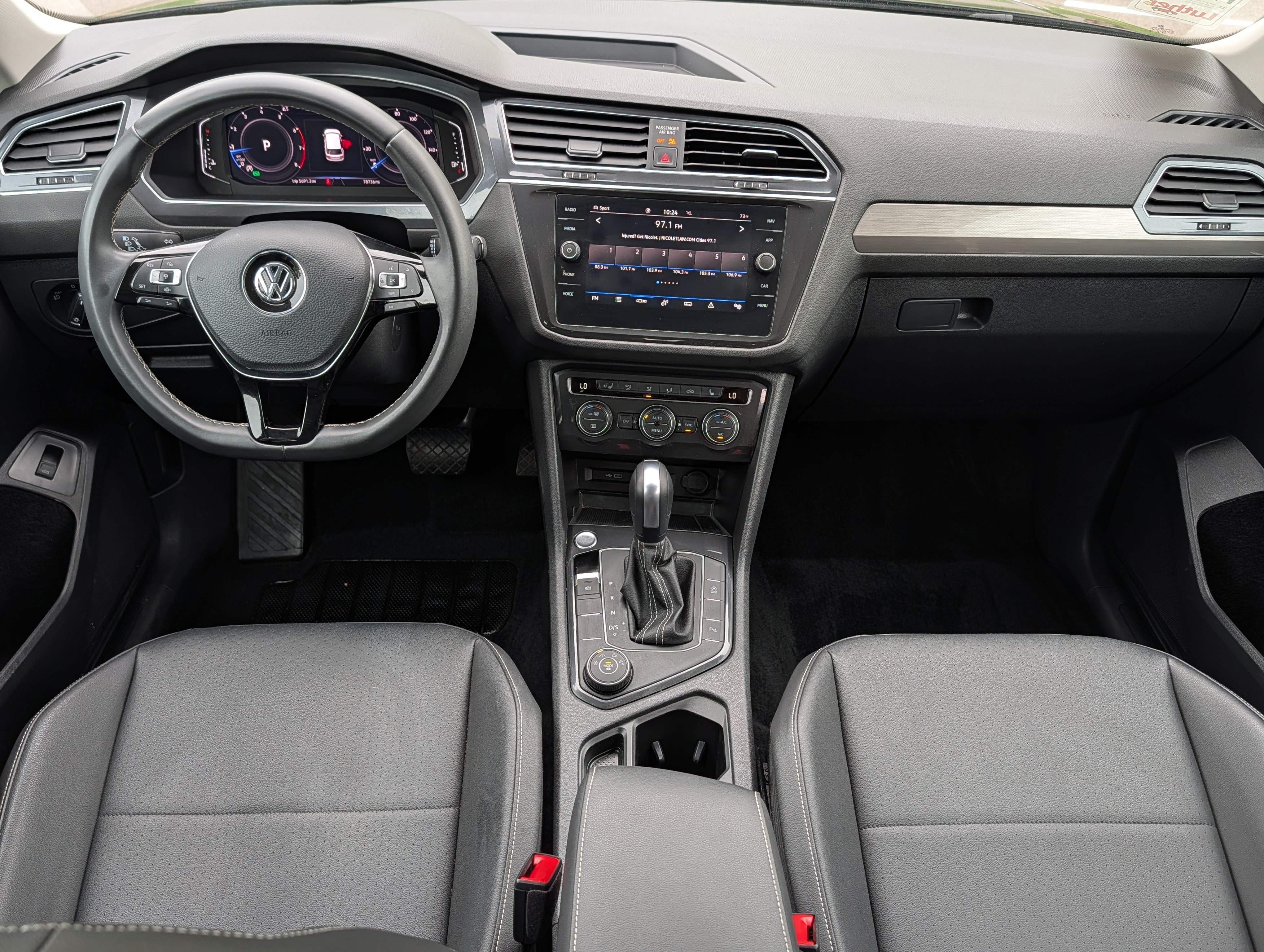 Used 2021 Volkswagen Tiguan SEL w/ 3-Row Tiguan MDO Package AWD/4WD image 10