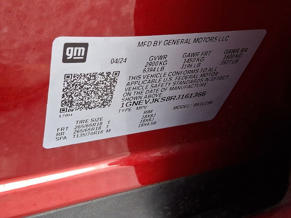 Used 2024 Chevrolet Traverse Z71 w/ Enhanced Driving Package image 28