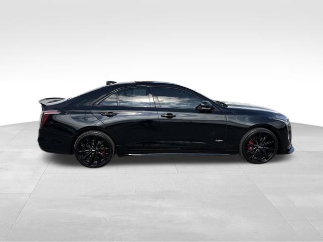 Used 2022 Cadillac CT4 V w/ LPO, ONYX Package AWD/4WD image 9