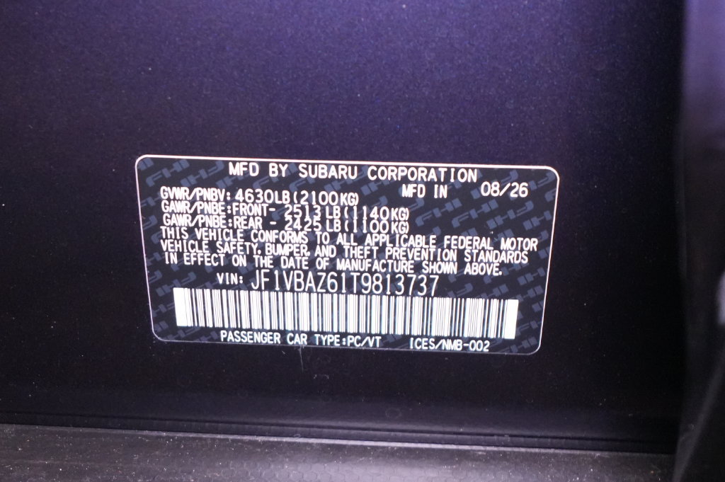 New 2026 Subaru WRX tS AWD/4WD image 38