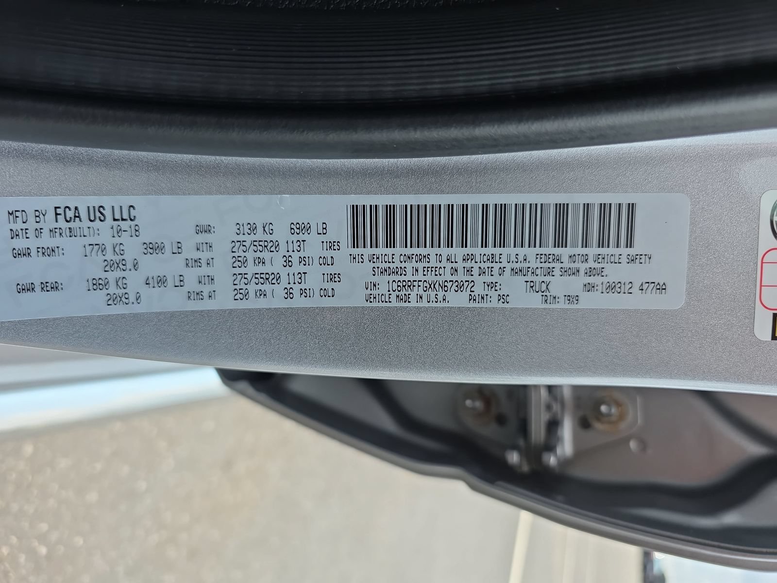 Used 2019 RAM 1500 Big Horn AWD/4WD image 34