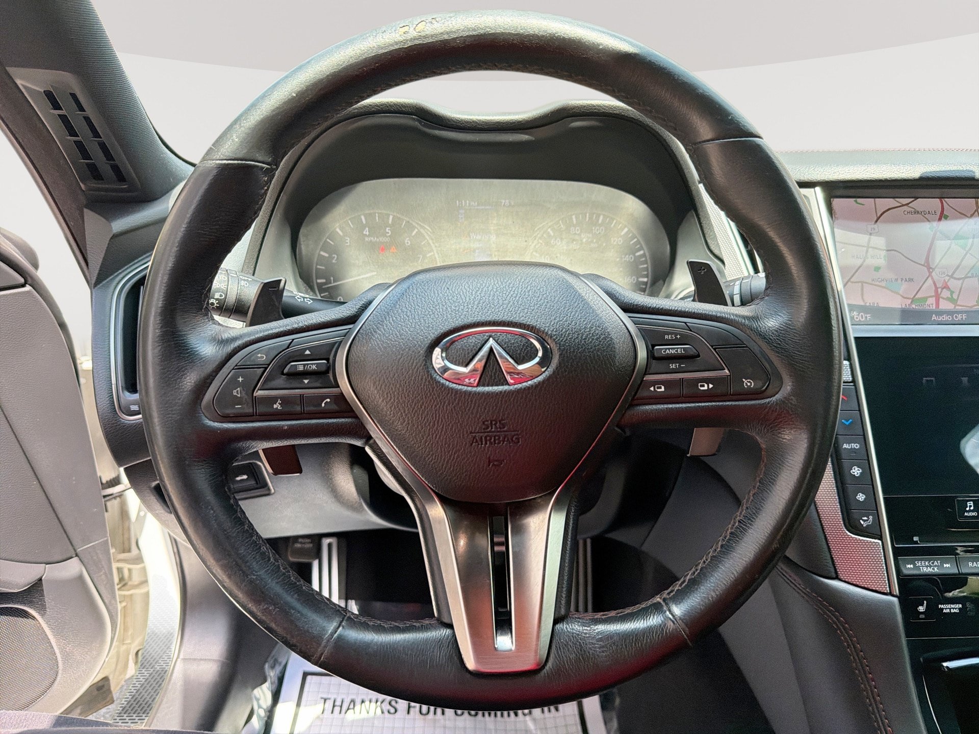 Used 2018 INFINITI Q50 Red Sport 400 RWD image 11