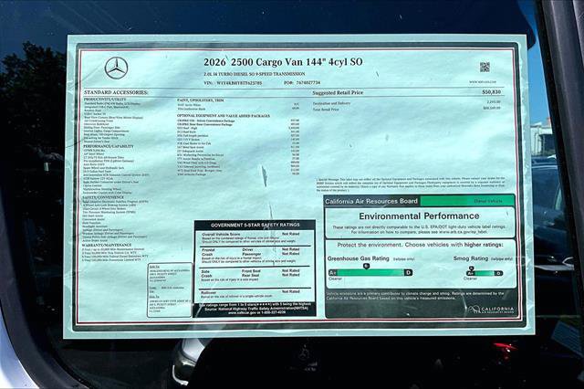 New 2026 Mercedes-Benz Sprinter 2500 image 17