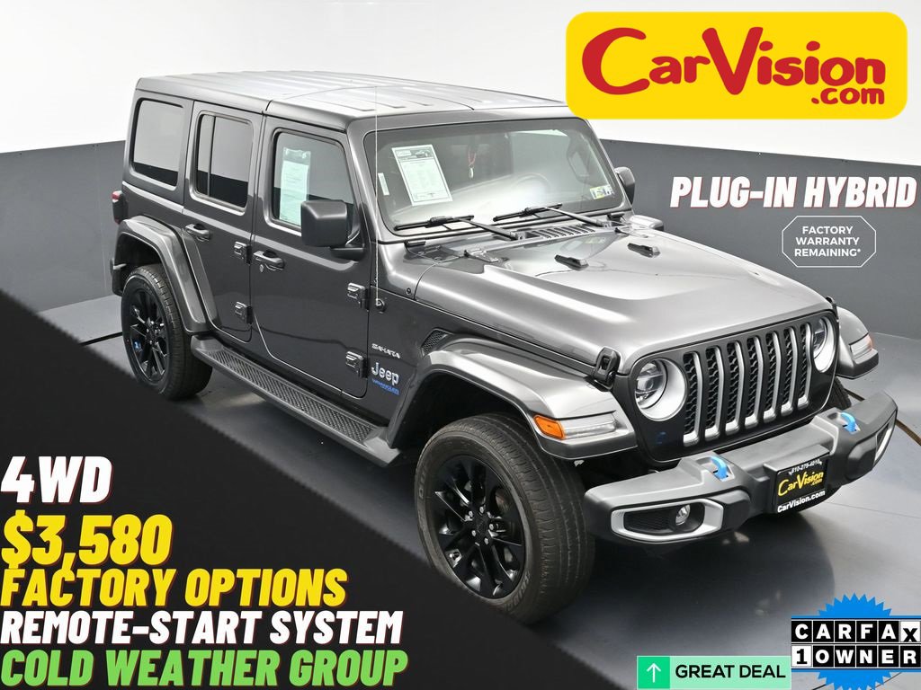Used 2022 Jeep Wrangler Unlimited Sahara w/ Cold Weather Group
