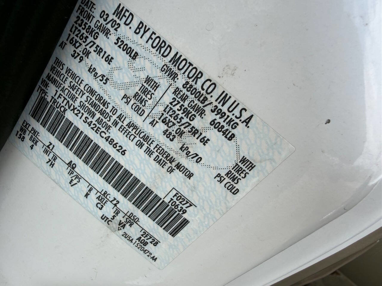 Used 2002 Ford F250 Lariat image 23