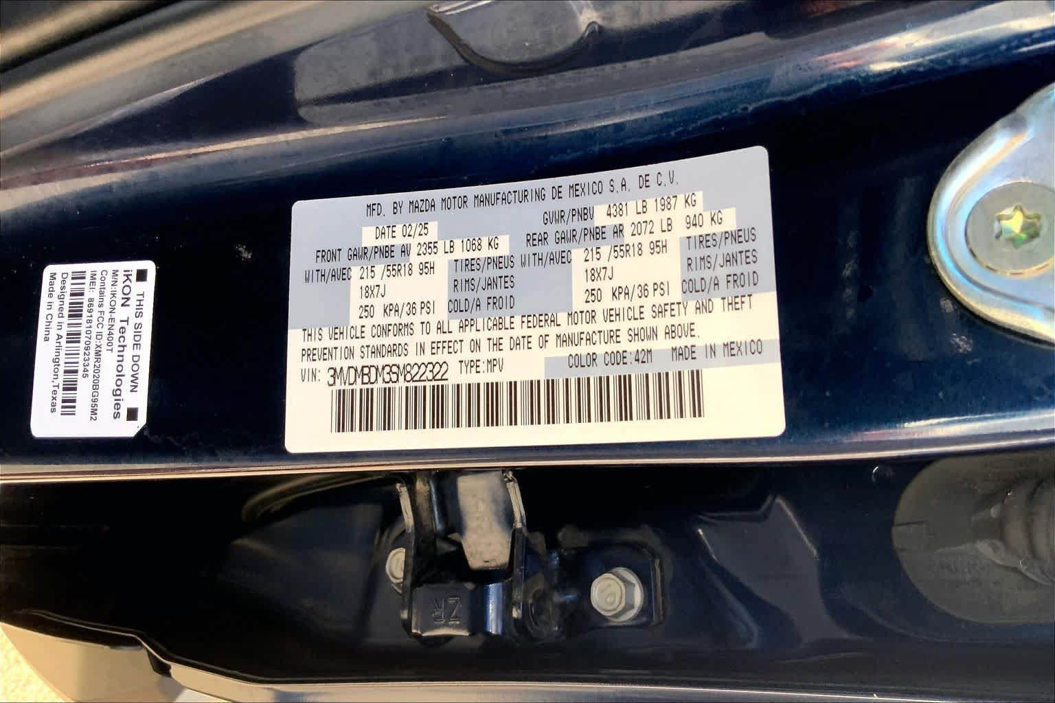 Used 2025 MAZDA CX-30 AWD 2.5 S w/ Premium Package image 35