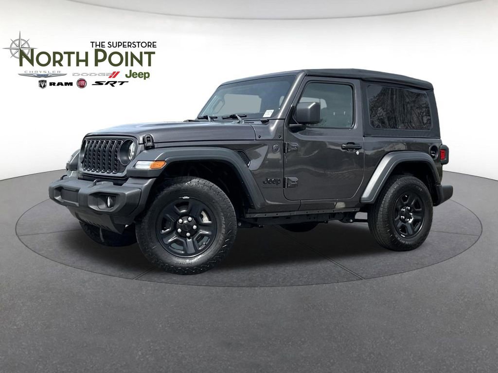 Certified 2025 Jeep Wrangler Sport AWD/4WD image 1