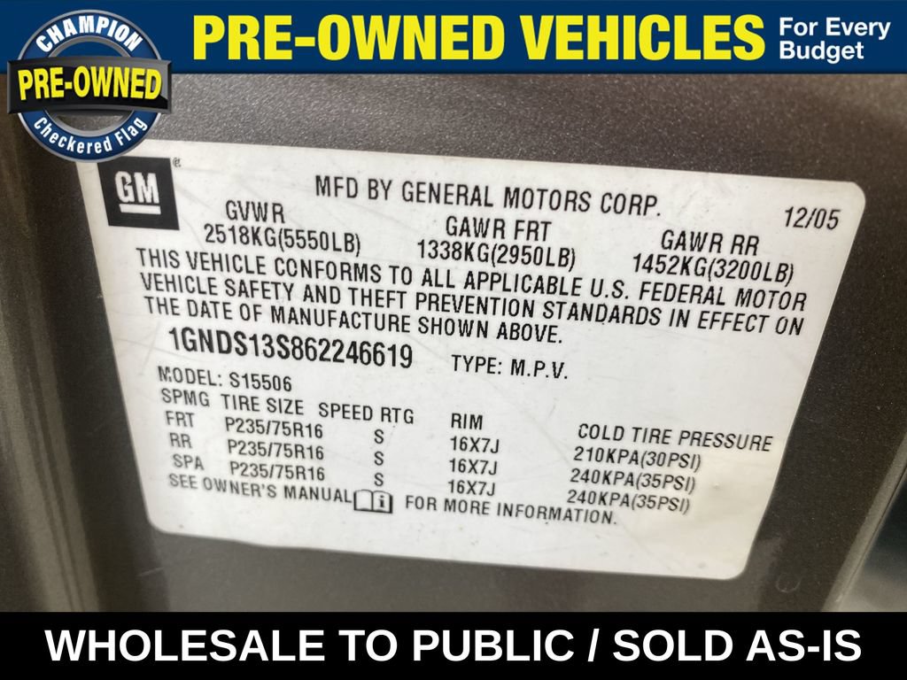 Used 2006 Chevrolet TrailBlazer LS RWD image 35
