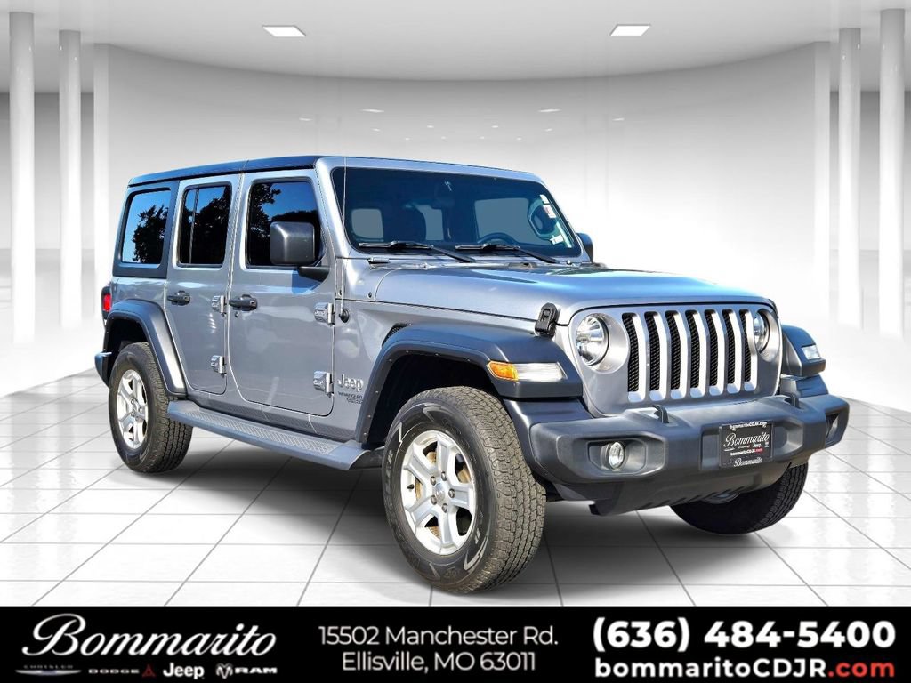 Used 2020 Jeep Wrangler Unlimited Sport S AWD/4WD image 1