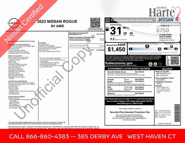 Used 2023 Nissan Rogue SV image 91