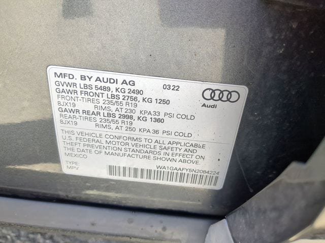 Used 2022 Audi Q5 2.0T Premium w/ Convenience Package AWD/4WD image 23