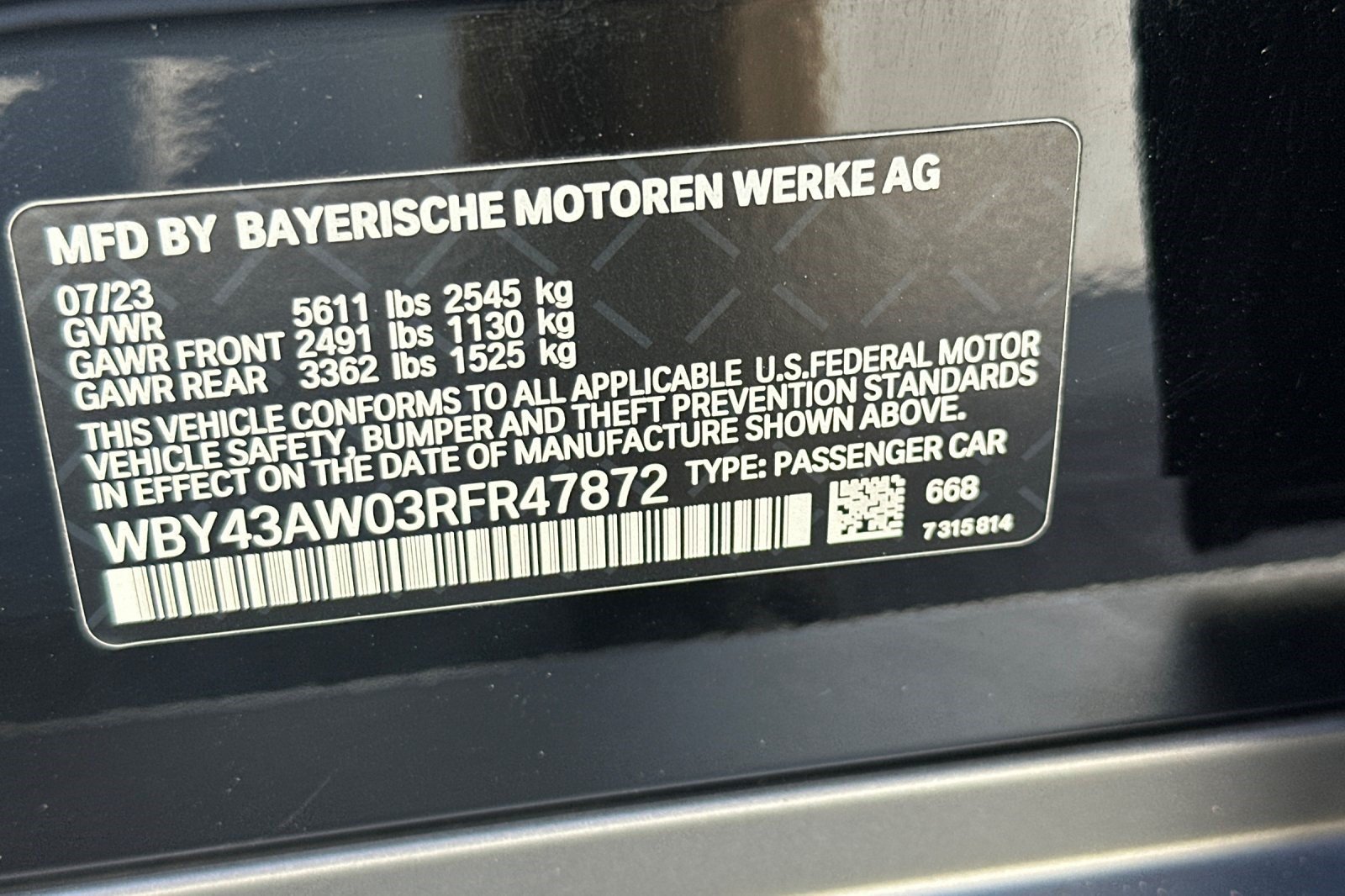 Certified 2024 BMW i4 eDrive35 w/ Convenience Package RWD image 39