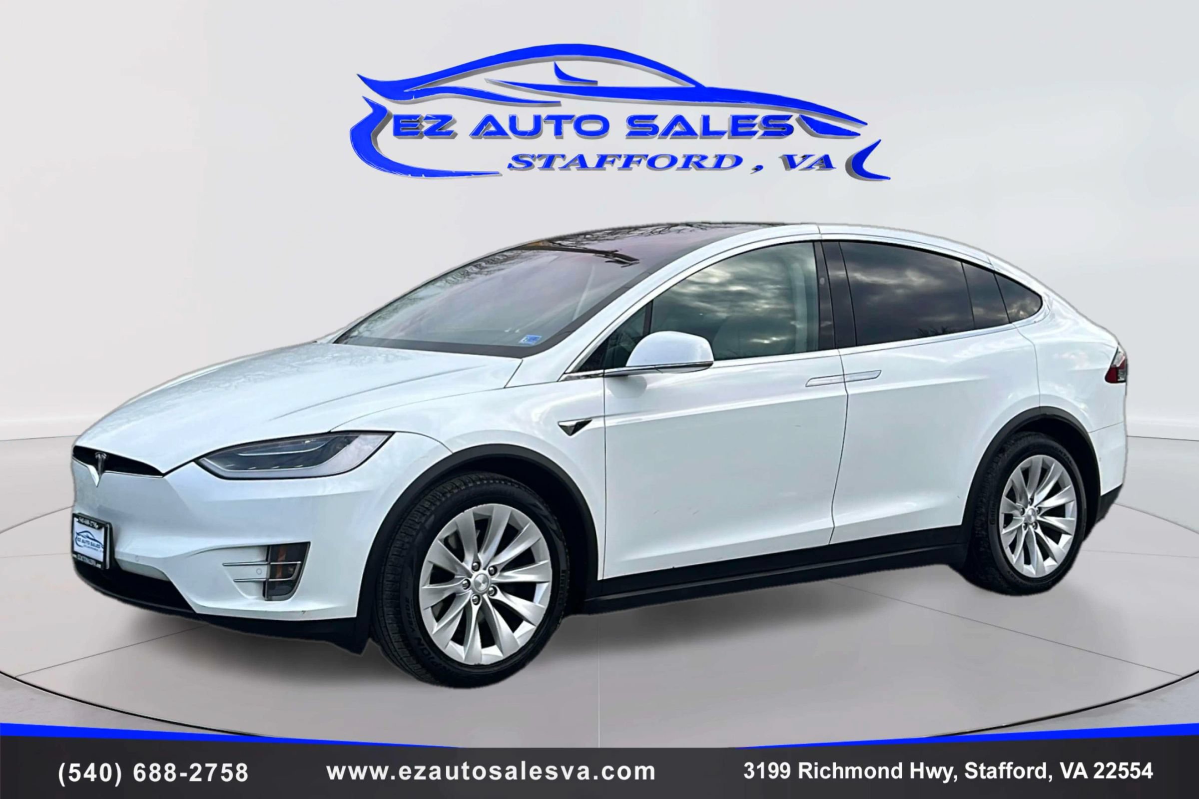 Used 2018 Tesla Model X 75D AWD/4WD image 1