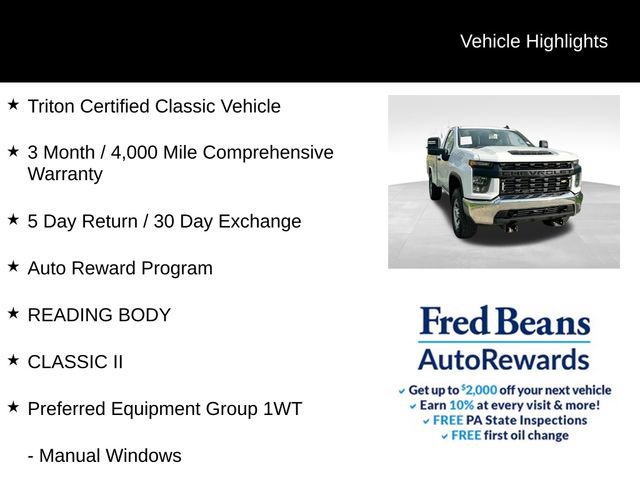Used 2023 Chevrolet Silverado 3500 W/T w/ WT Convenience Package AWD/4WD image 4