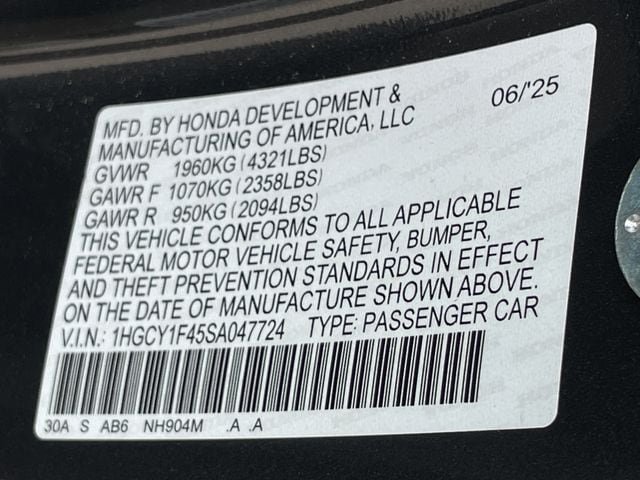 Certified 2025 Honda Accord SE image 28