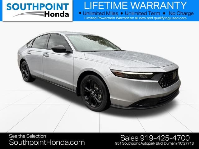 New 2025 Honda Accord SE