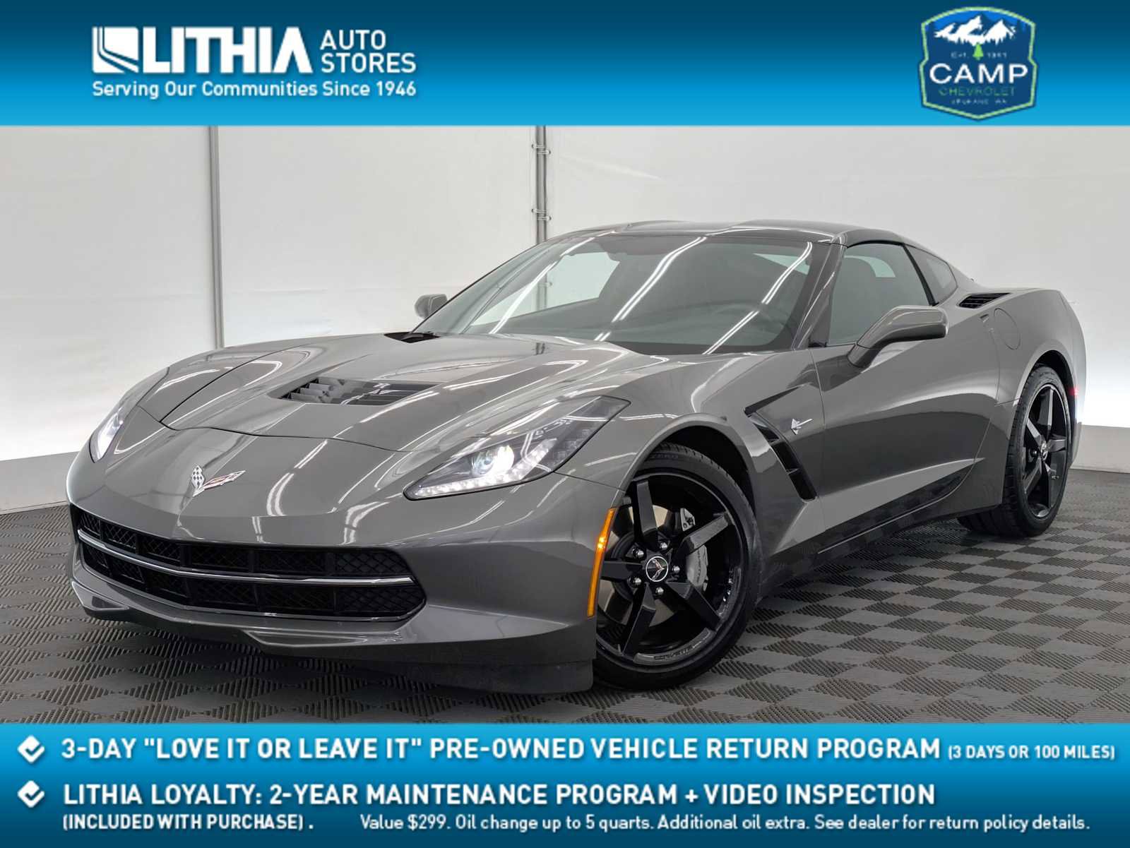 Used 2015 Chevrolet Corvette Stingray Coupe RWD image 1