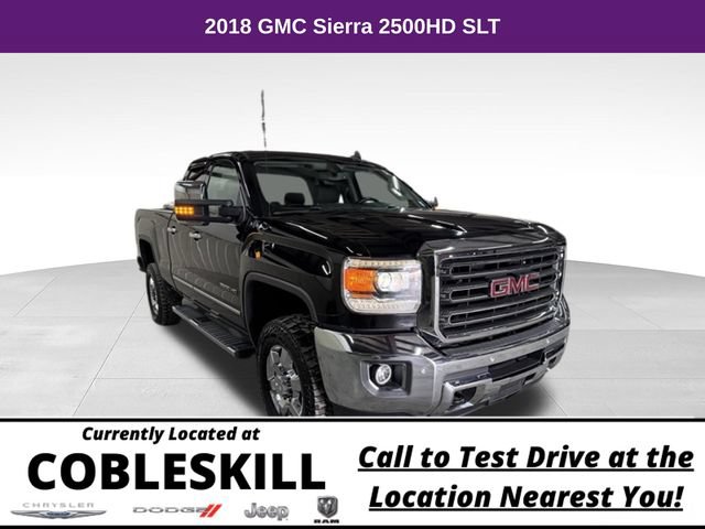 Used 2018 GMC Sierra 2500 SLT w/ Snow Plow Prep Package AWD/4WD image 1
