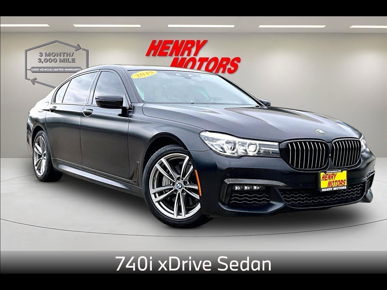 Used 2019 BMW 740i xDrive w/ M Sport Package