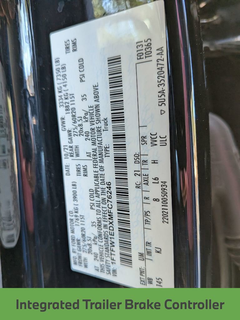 Used 2021 Ford F150 King Ranch w/ Equipment Group 601A High image 35