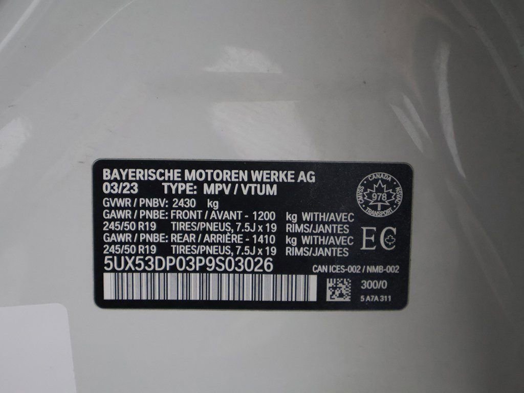 Used 2023 BMW X3 xDrive30i w/ Premium Essential Package image 57