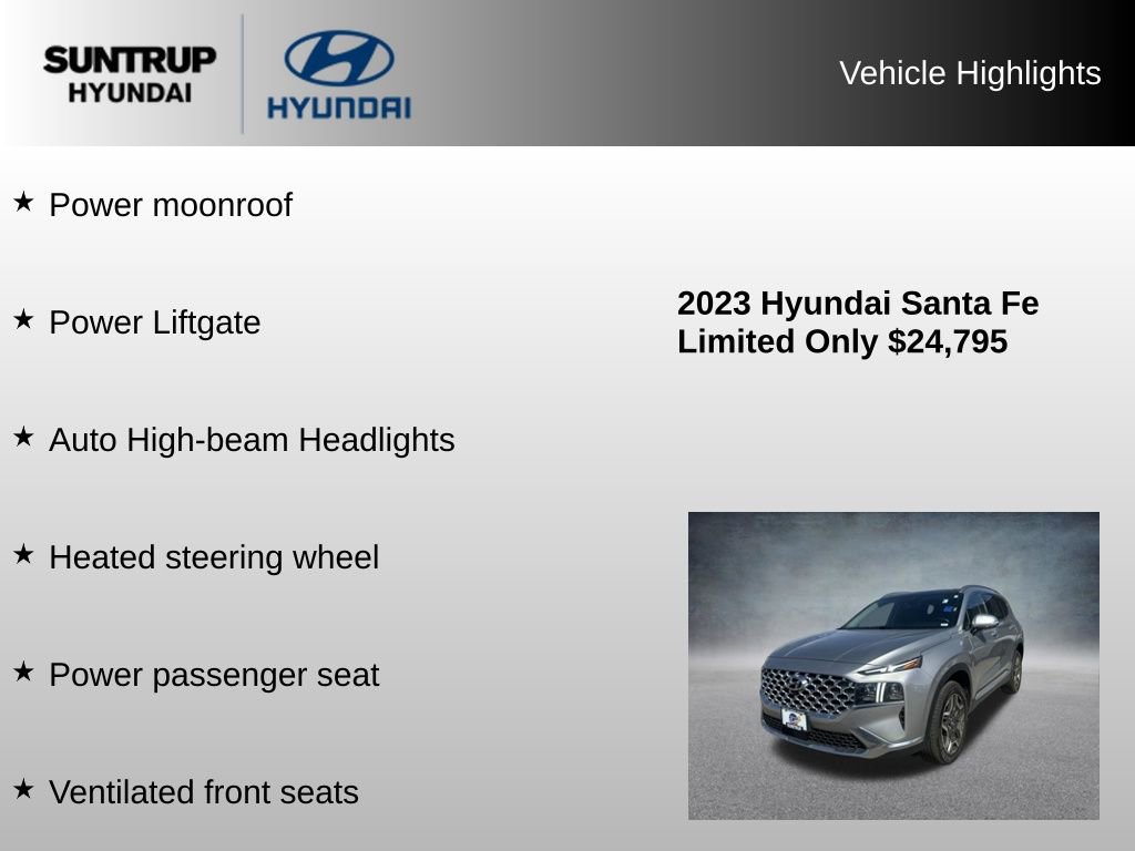 Used 2023 Hyundai Santa Fe Limited image 16