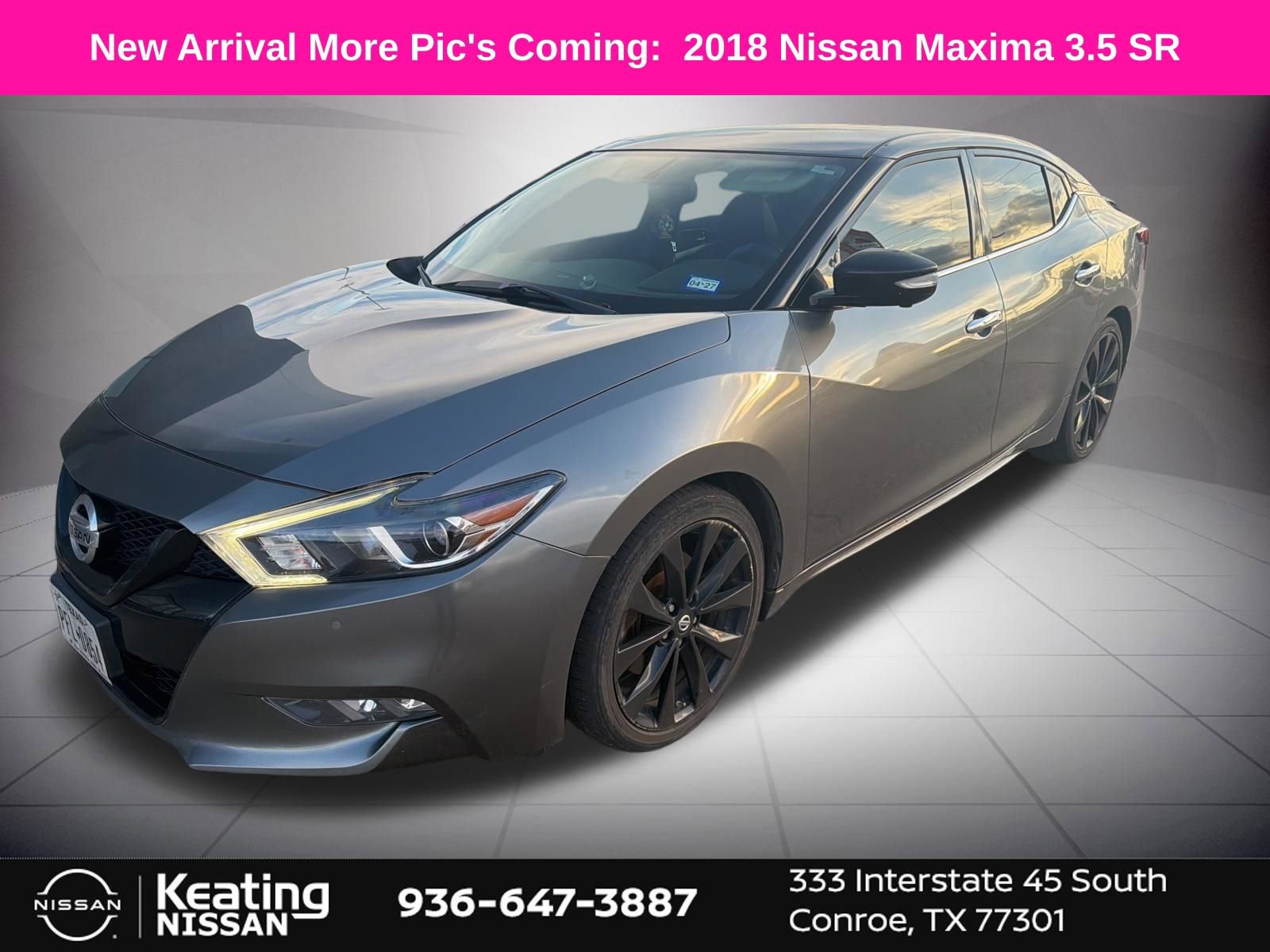 Used 2018 Nissan Maxima SR w/ Midnight Edition