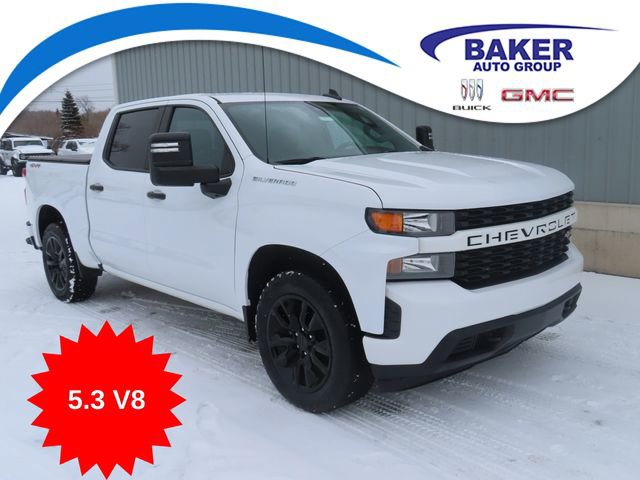 Used 2021 Chevrolet Silverado 1500 Custom w/ Custom Max Trailering Package AWD/4WD image 1