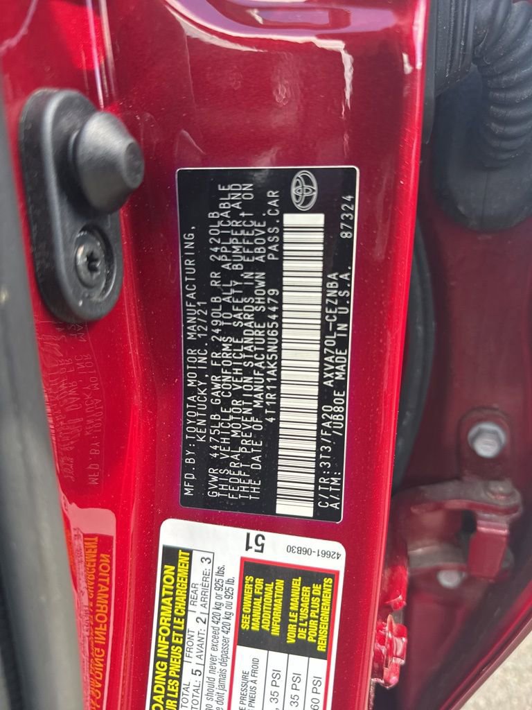 Used 2022 Toyota Camry LE w/ Convenience Package image 34