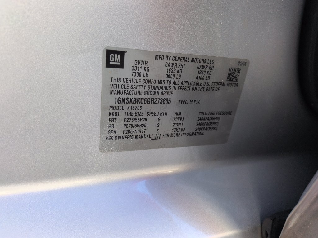 Used 2016 Chevrolet Tahoe LT AWD/4WD image 29