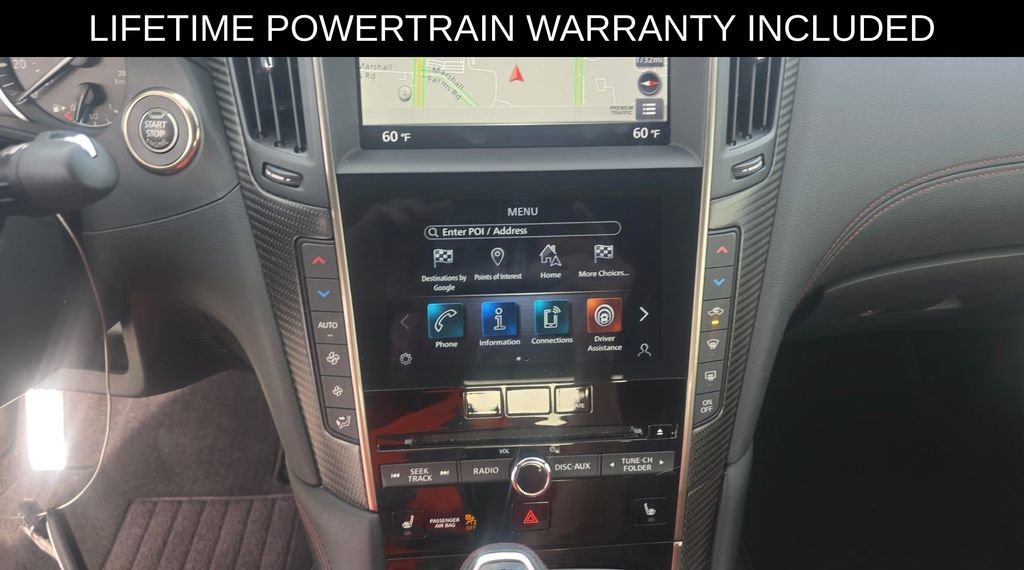 Certified 2022 INFINITI Q60 Red Sport 400 w/ Carbon Fiber Package RWD image 12