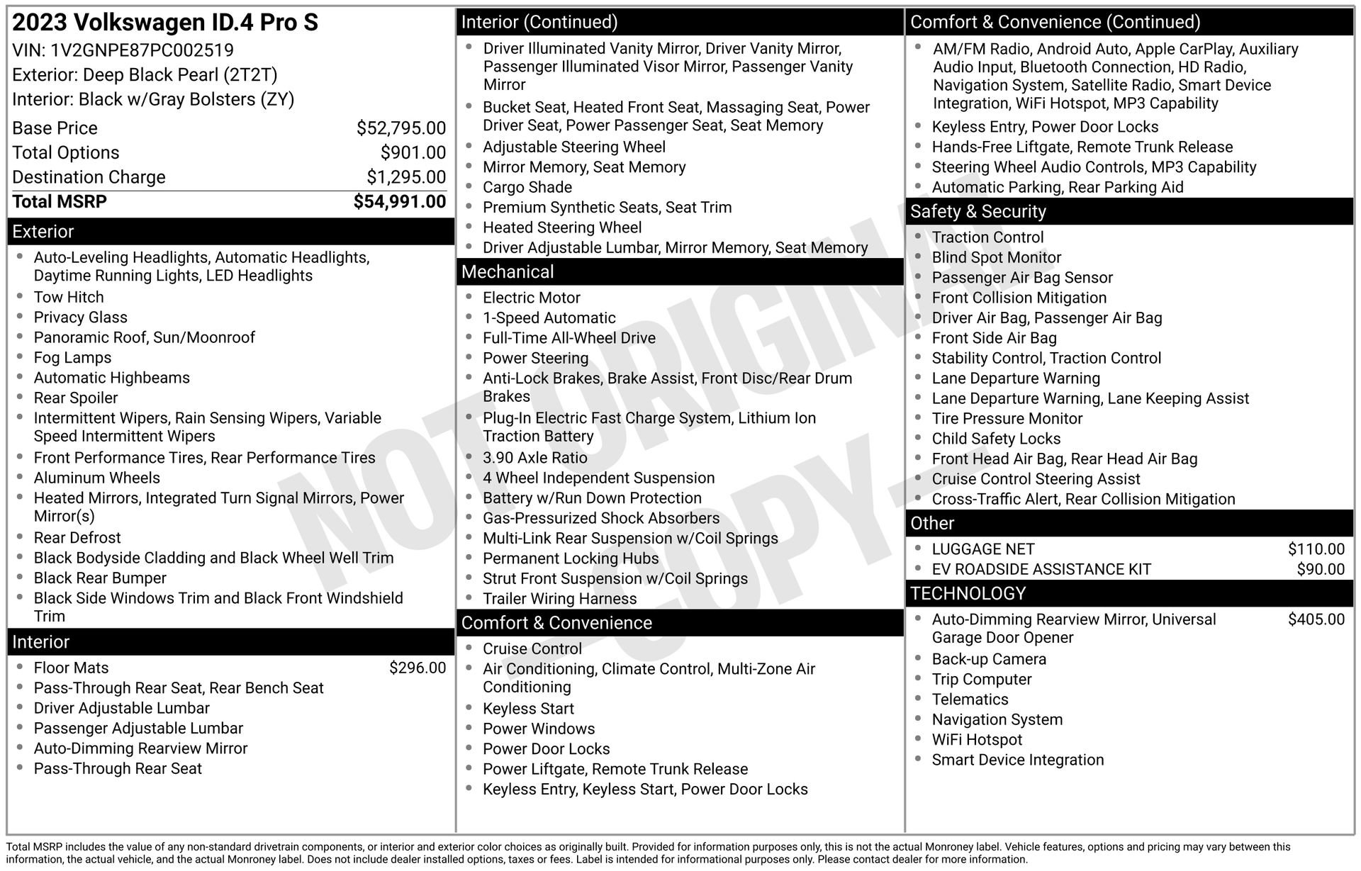 Used 2023 Volkswagen ID.4 Pro S image 4