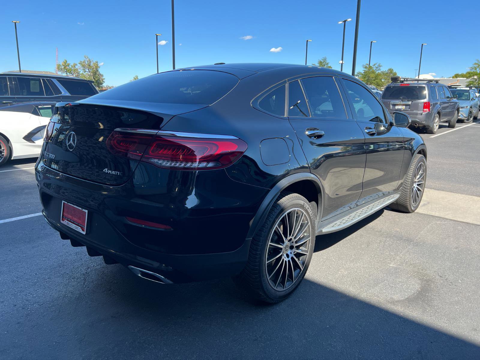 Used 2020 Mercedes-Benz GLC 300 4MATIC Coupe image 3