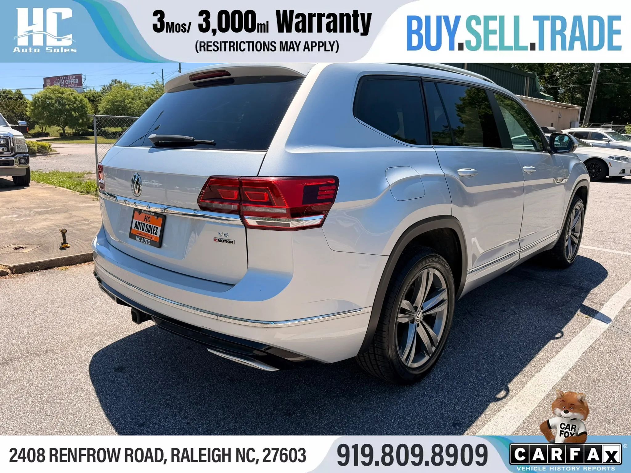 Used 2019 Volkswagen Atlas SE w/ Towing Package AWD/4WD image 5