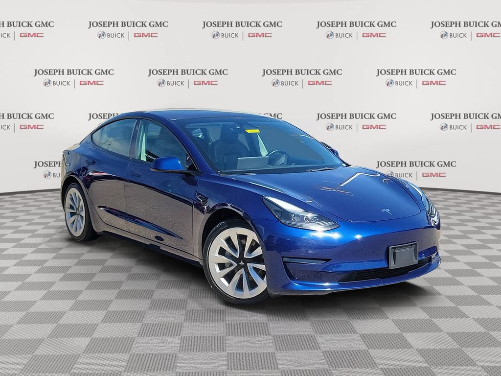 Used 2022 Tesla Model 3 Long Range AWD/4WD image 1