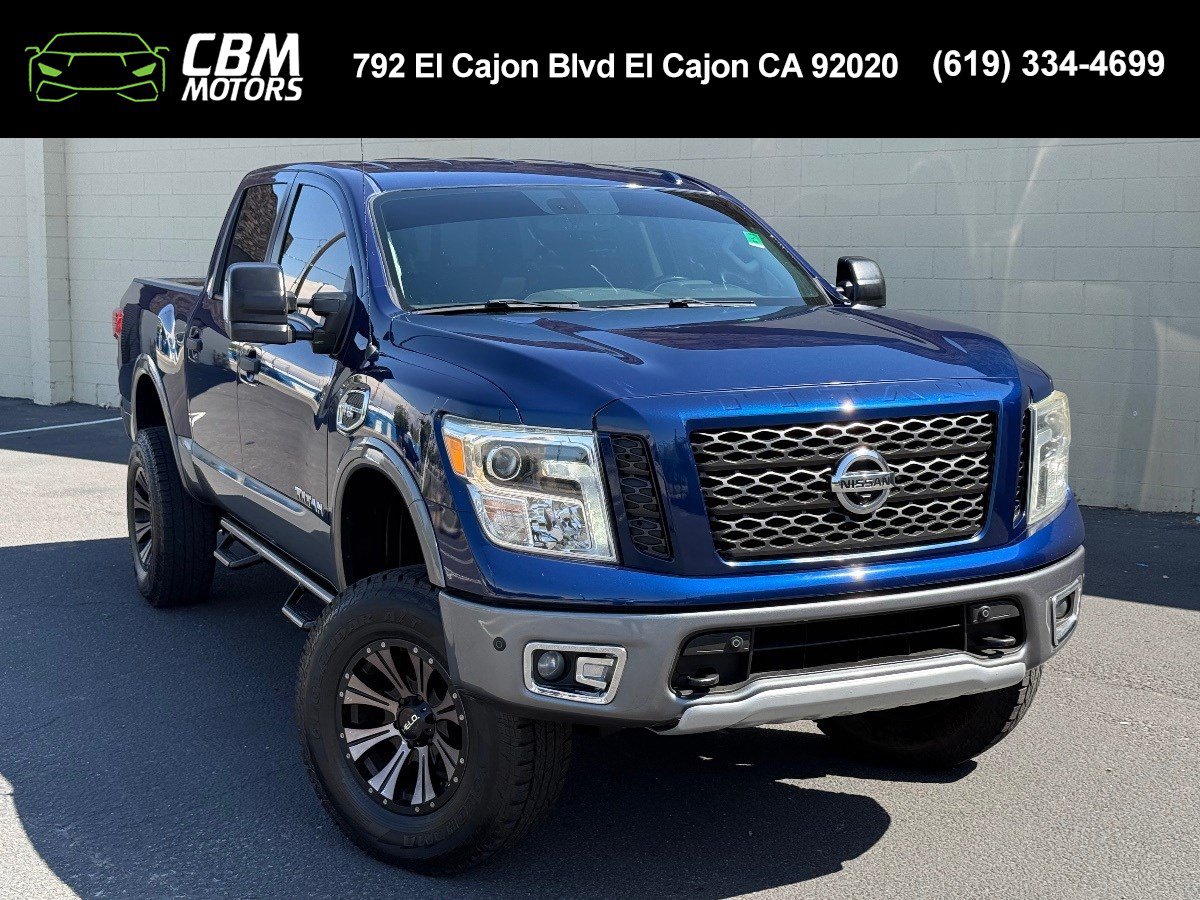 Used 2017 Nissan Titan PRO-4X w/ Pro-4x Convenience Package AWD/4WD image 1